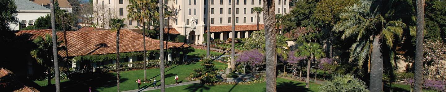 Santa Clara University banner